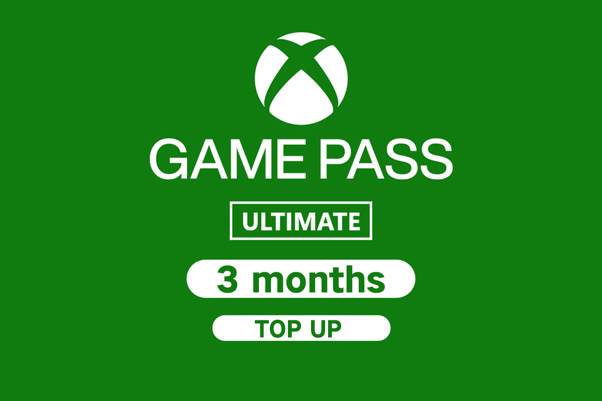 Top Up 3 Months Xbox Game Pass Ultimate - Available to all users (Xbox/Windows) - XGPU - Global