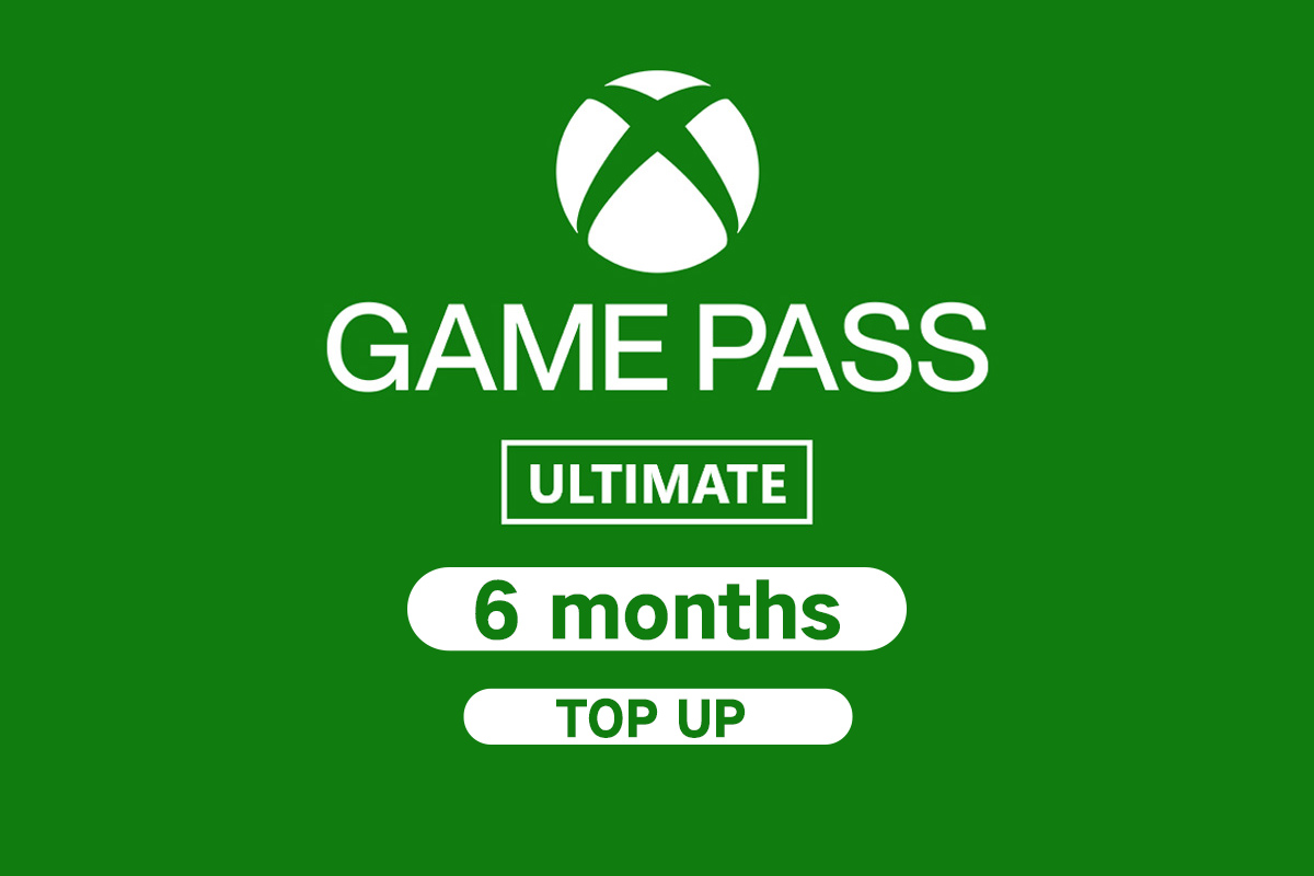 Top Up 6 Months Xbox Game Pass Ultimate - Available to all users (Xbox/Windows) - XGPU - Global