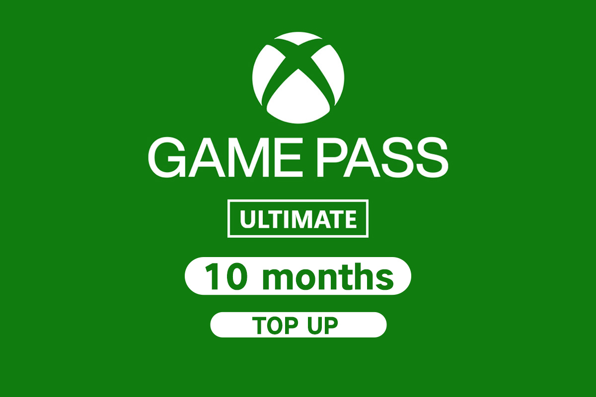 Top Up 10 Months Xbox Game Pass Ultimate - Available to all users (Xbox/Windows) - XGPU - Global